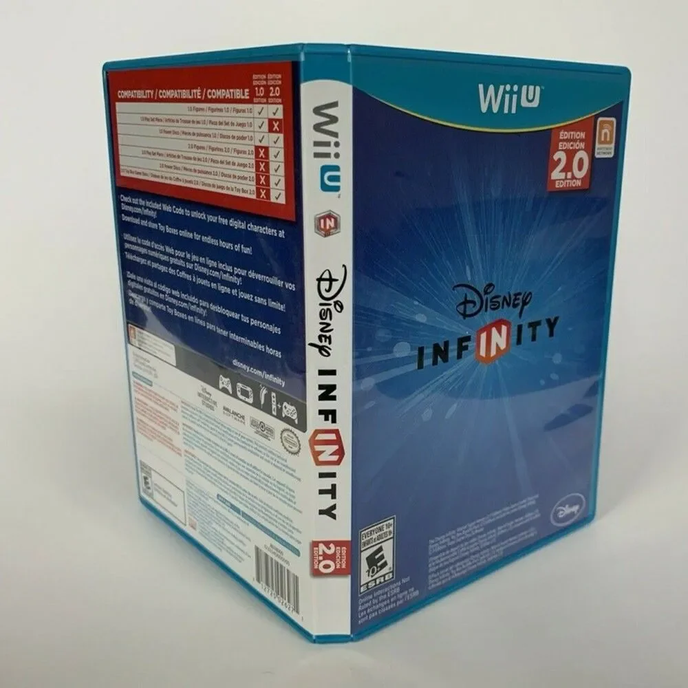 Disney Infinity 2.0 Edition (Nintendo Wii U, 2014) Complete Game
